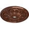 Ekena Millwork Flagstone Ceiling Medallion (Fits Canopies up to 3 7/8"), 30"OD x 3 7/8"ID x 3 1/4"P, Copper Penny CM30FLCPS - alternate 3